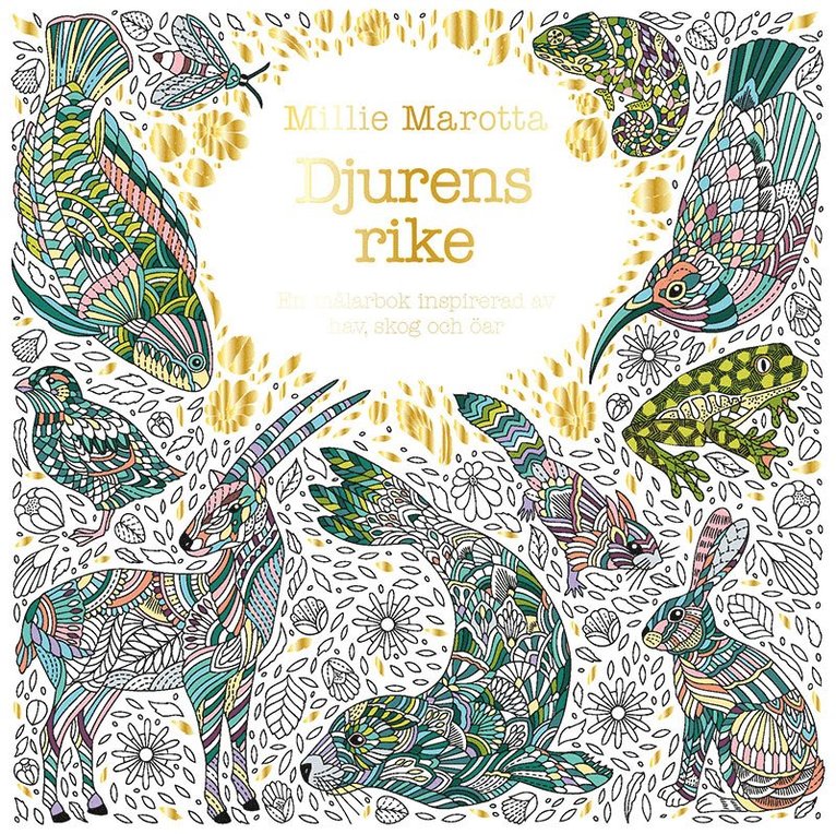 Millie Marotta - Djurens rike, Häftad