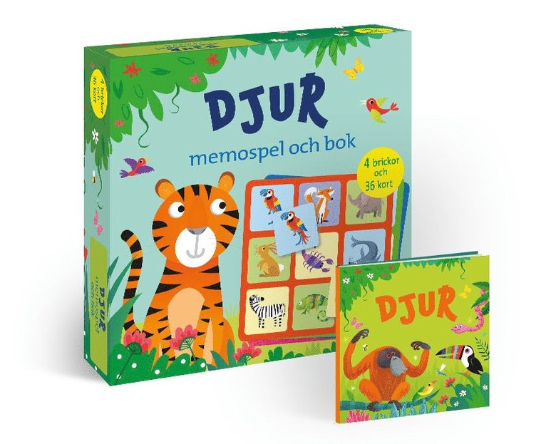 Kate Nolan - Djur : memospel och bok, Häftad