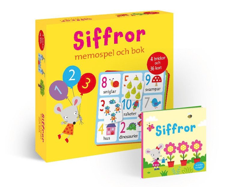 Kate Nolan - Siffror : memospel och bok, Häftad