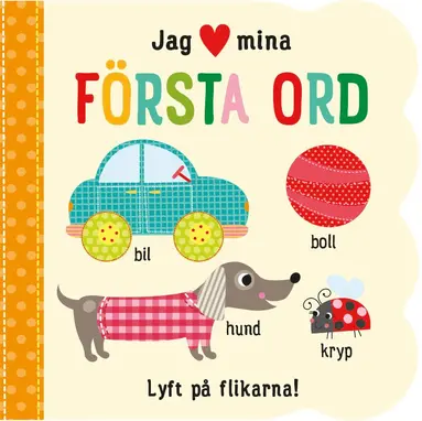 Jag [hjärta] mina första ord, Kartonnage