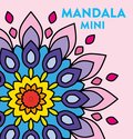 Mandala mini. Ljusrosa