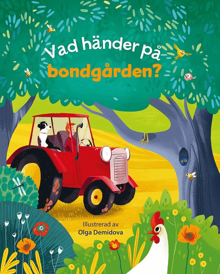 Anna Milbourne - Vad händer på bondgården?, Kartonnage