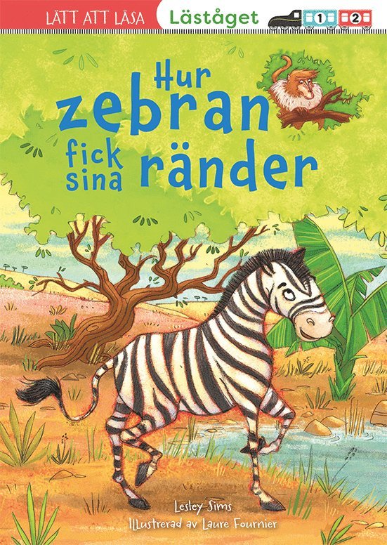 Leslie Sims - Hur zebran fick sina ränder (Läs & lyssna), E-bok