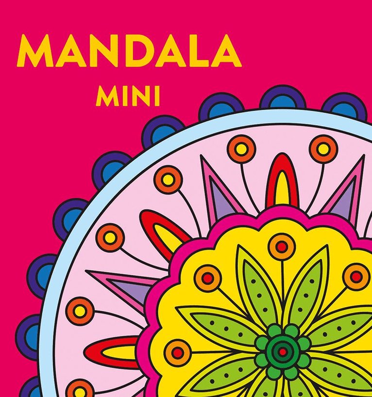 Mandala mini: cerise, Häftad