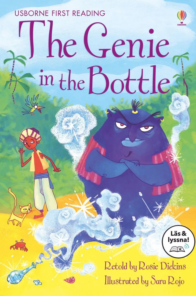 Rosie Dickins - The Genie in the Bottle (Läs & lyssna), E-bok