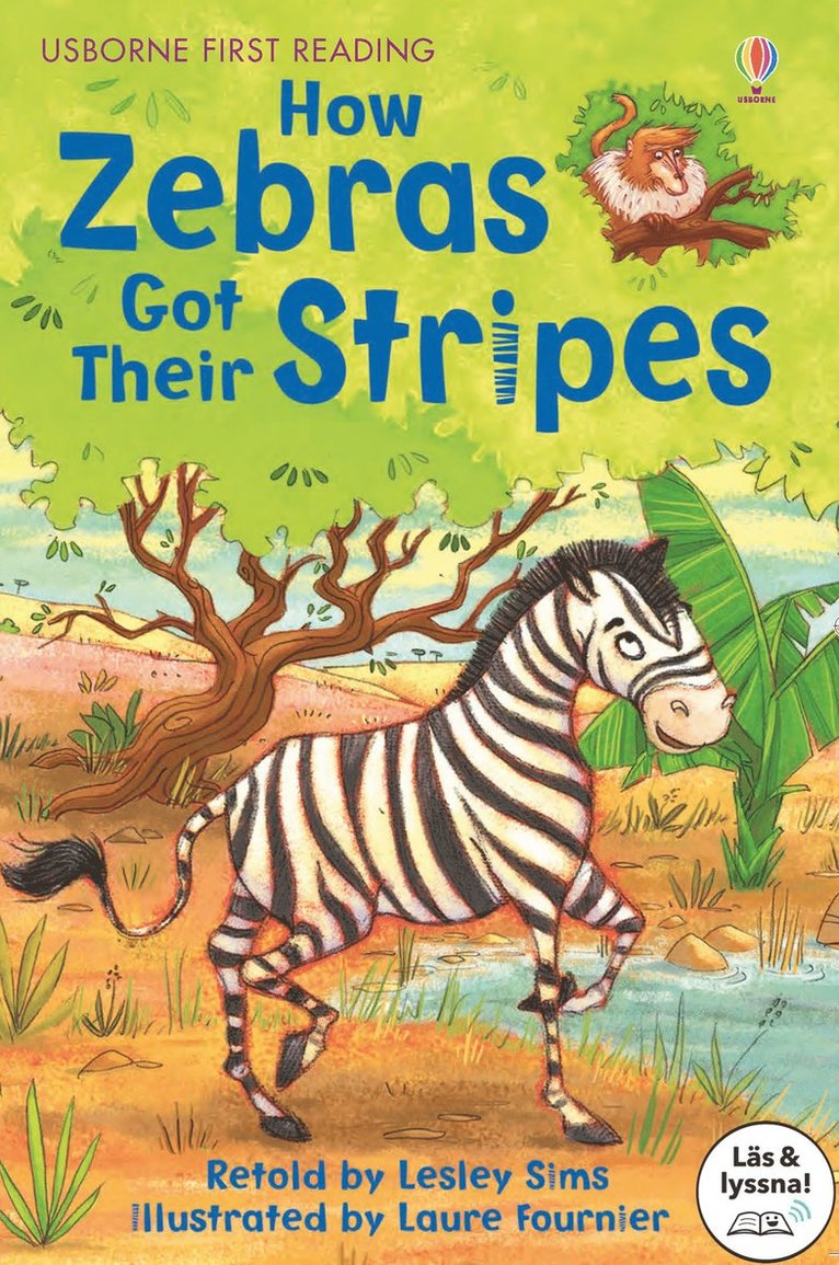 Leslie Sims - How Zebras Got Their Stripes (Läs & lyssna)), E-bok