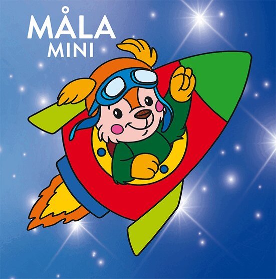 Måla mini: söta djur, Häftad