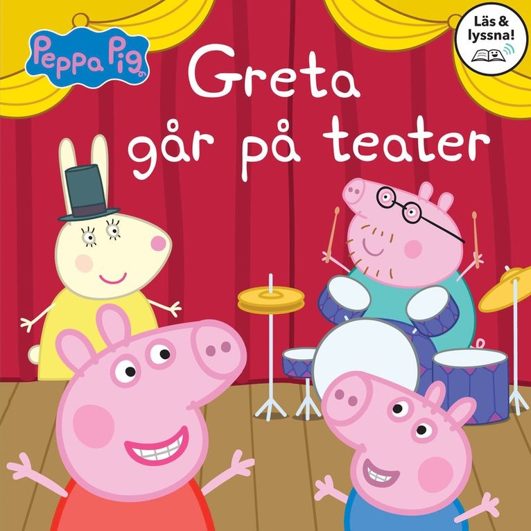 Neville Astley, Mark Baker, Cecilia Walton Agrell - Greta går på teater (Läs & lyssna), E-bok