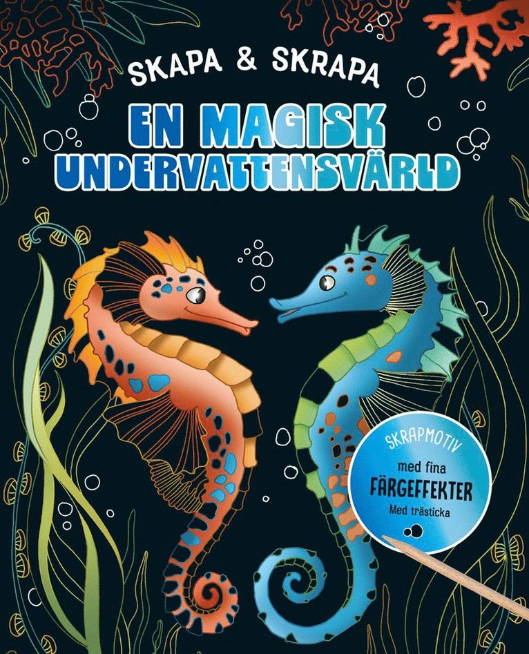 Skapa & skrapa. En magisk undervattensvärld, Häftad