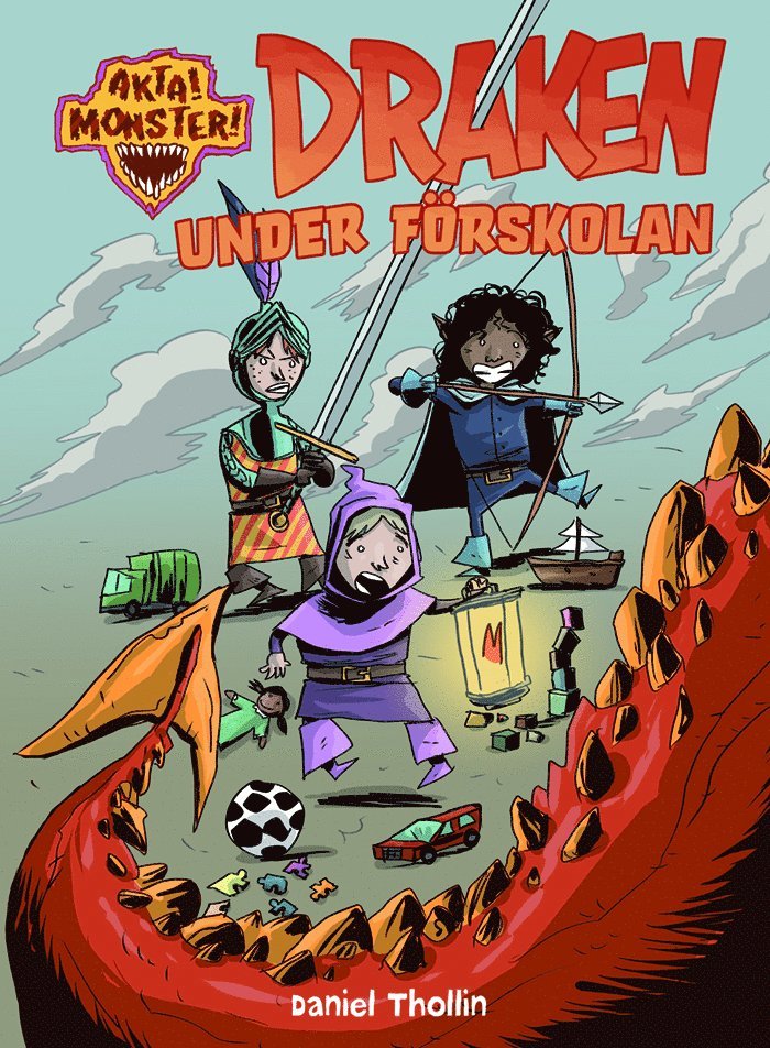 Daniel Thollin - Draken under förskolan (Läs & lyssna), E-bok