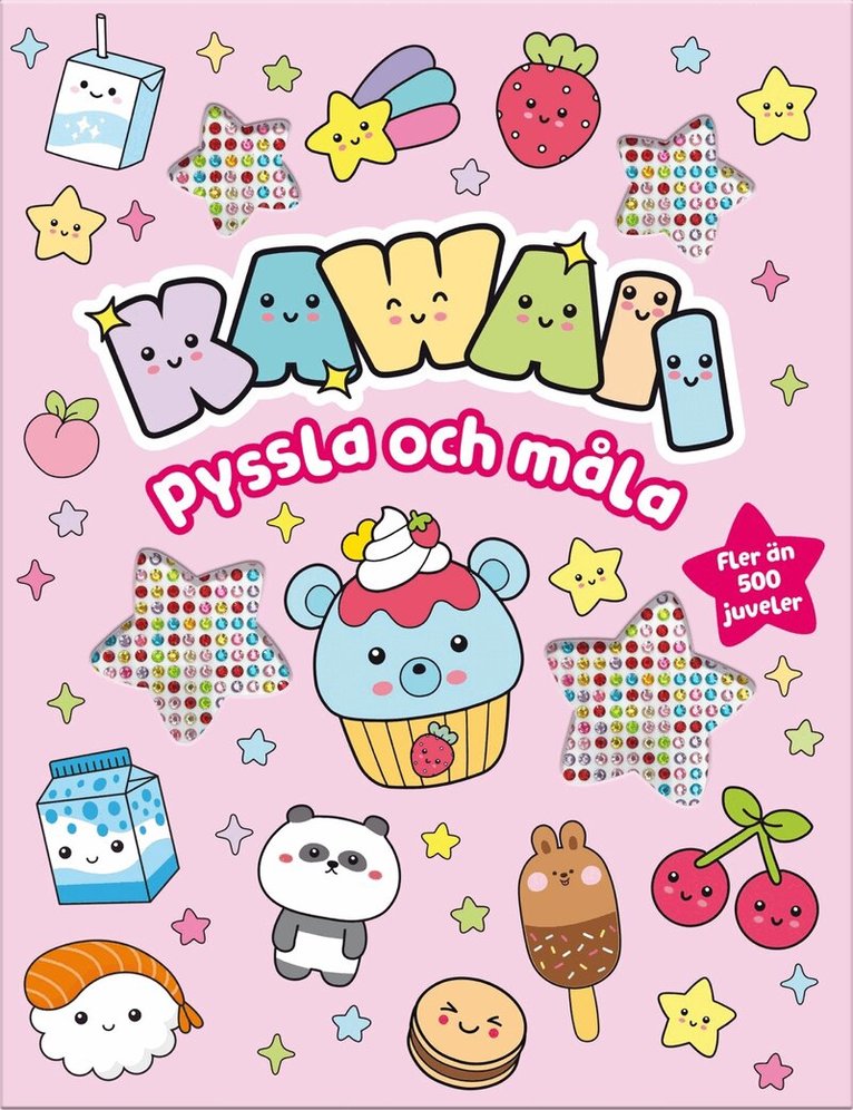 Kawaii. Pyssla och måla, Häftad