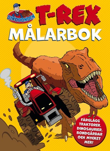 T-rex målarbok, Häftad