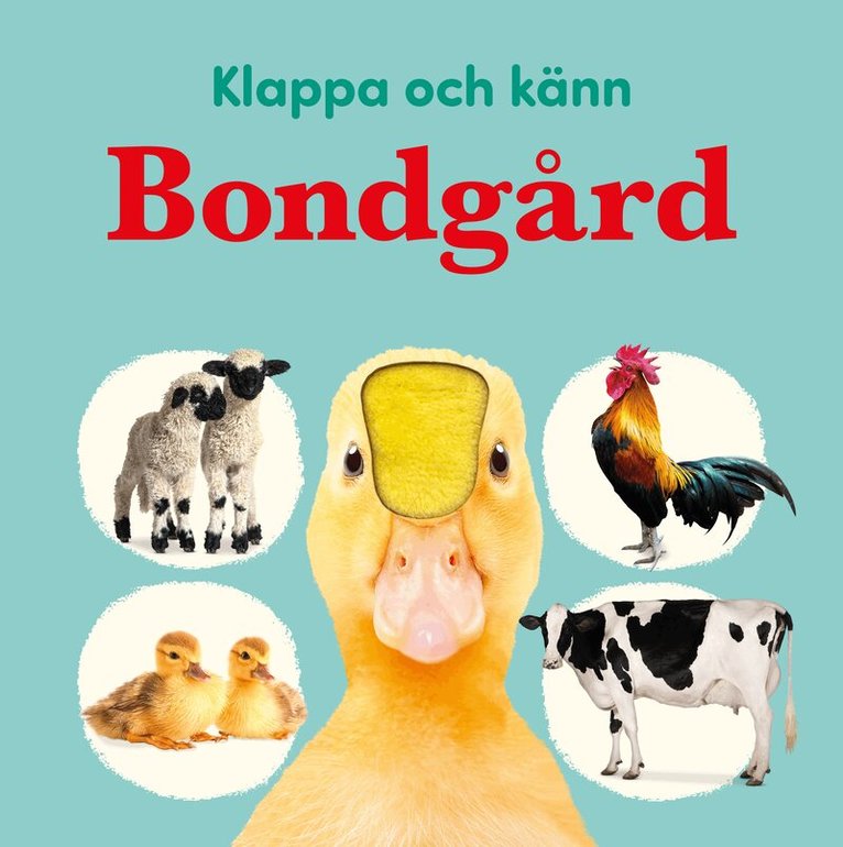 Klappa och känn. Bondgård, Kartonnage