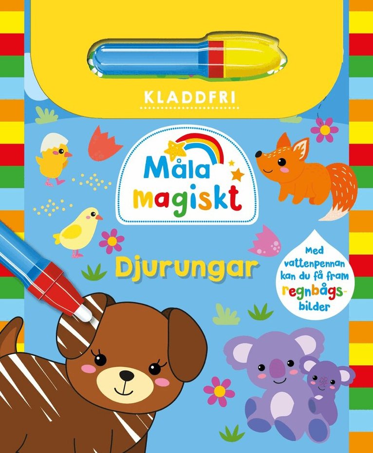 Måla magiskt: Djurungar, Häftad