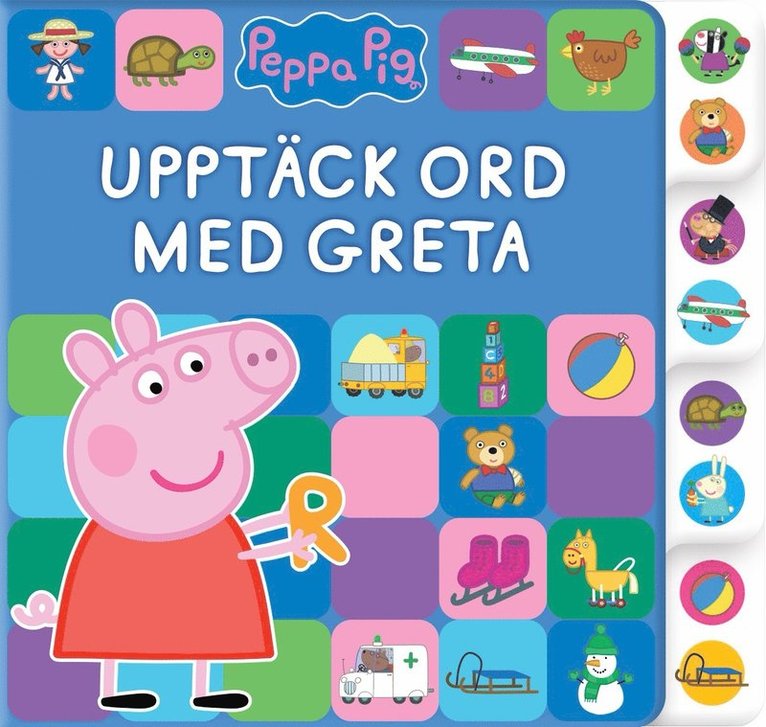 Neville Astley, Mark Baker - Upptäck ord med Greta, Kartonnage