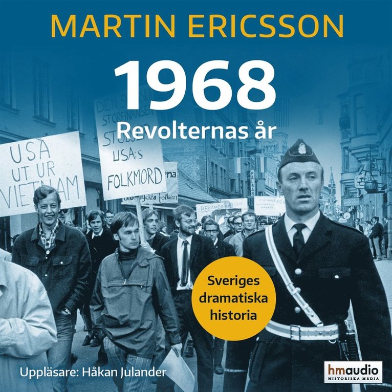 Martin Ericsson - 1968 : revolternas år, Ljudbok