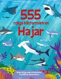 555 roliga klistermärken : Hajar