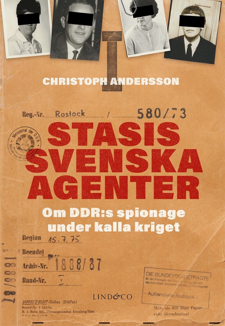 Christoph Andersson - Stasis svenska agenter, E-bok