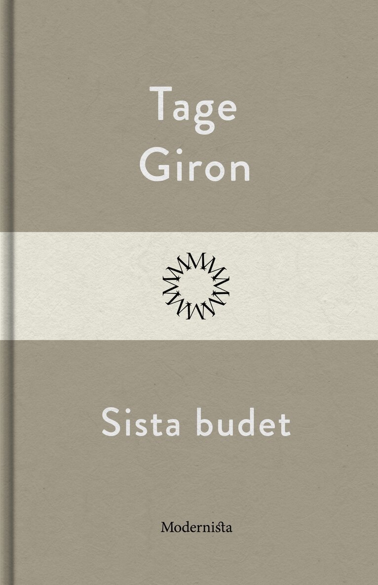 Tage Giron - Sista budet, E-bok