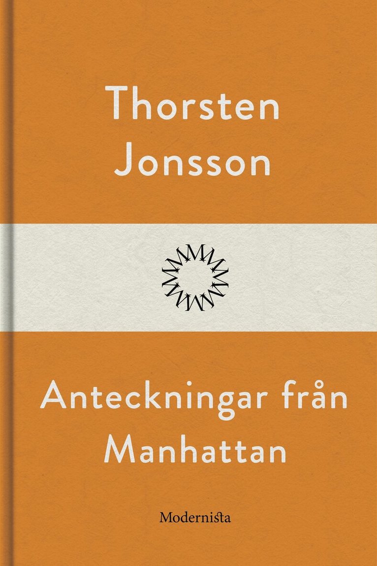 Thorsten Jonsson - Anteckningar från Manhattan, E-bok