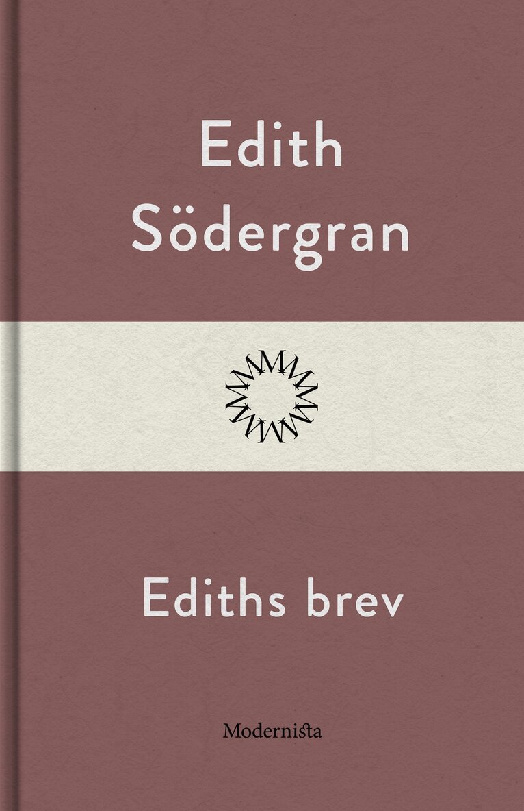 Edith Södergran, Hagar Olsson - Ediths brev, E-bok