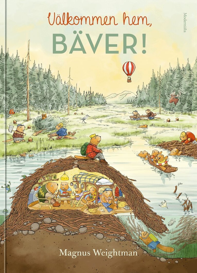 Magnus Weightman - Välkommen hem, Bäver!, E-bok