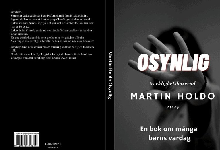 Martin Holdo - Osynlig, Häftad