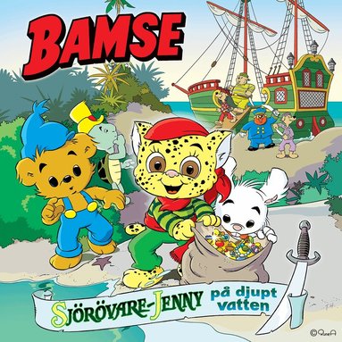 Susanne Adolfsson - Bamse -  Sjörövare-Jenny på djupt vatten, Ljudbok. Tillgänglighet: Lägg till