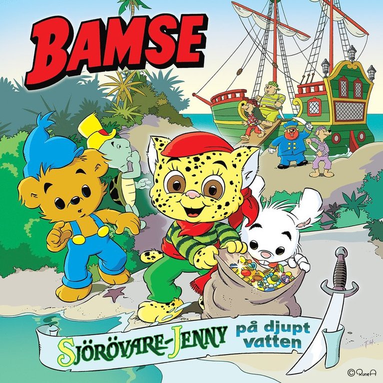 Susanne Adolfsson - Bamse -  Sjörövare-Jenny på djupt vatten, Ljudbok