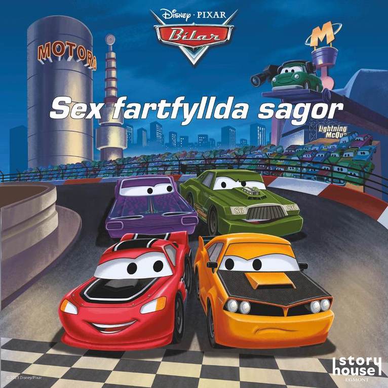 Disney - Bilar - 6 fartfyllda sagor, Ljudbok