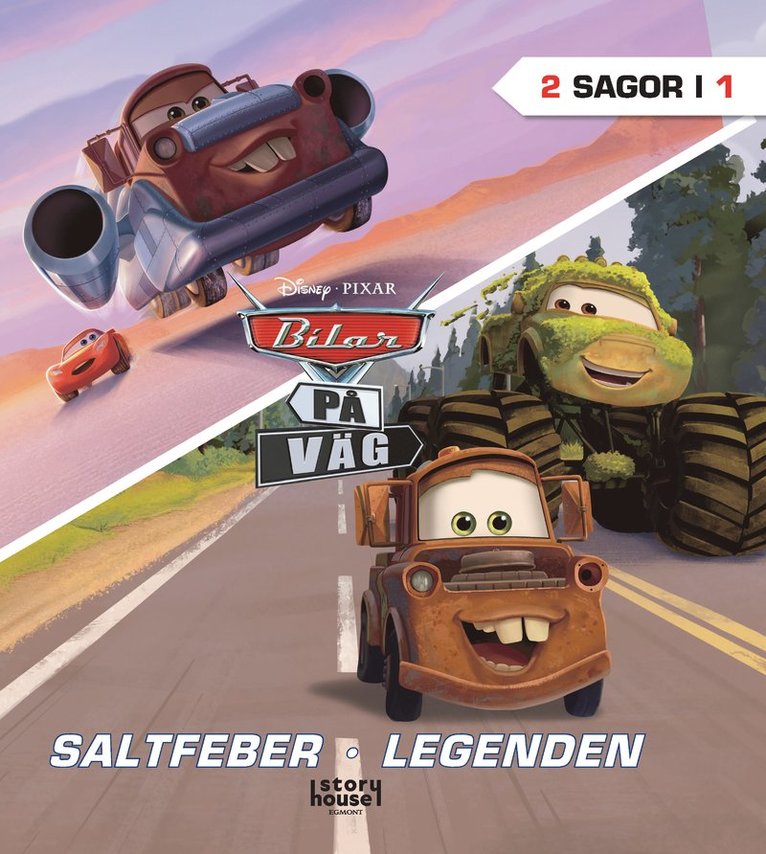 Walt Disney - Bilar på väg. Saltfeber och Legenden, E-bok