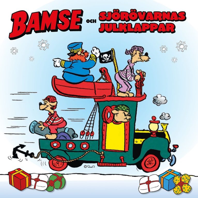 Rune Andréasson, Susanne Adolfsson - Bamse och sjörövarnas julklappar, Ljudbok