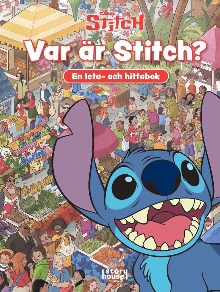 Erin Falligant - Var är Stitch? : en leta och hittabok, E-bok
