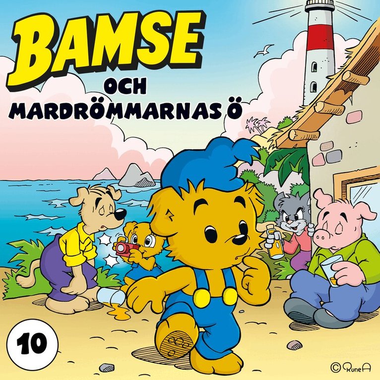 Mimmi Arviddson, My Arvidsson - Bamse och mardrömmarnas ö del 10, Ljudbok