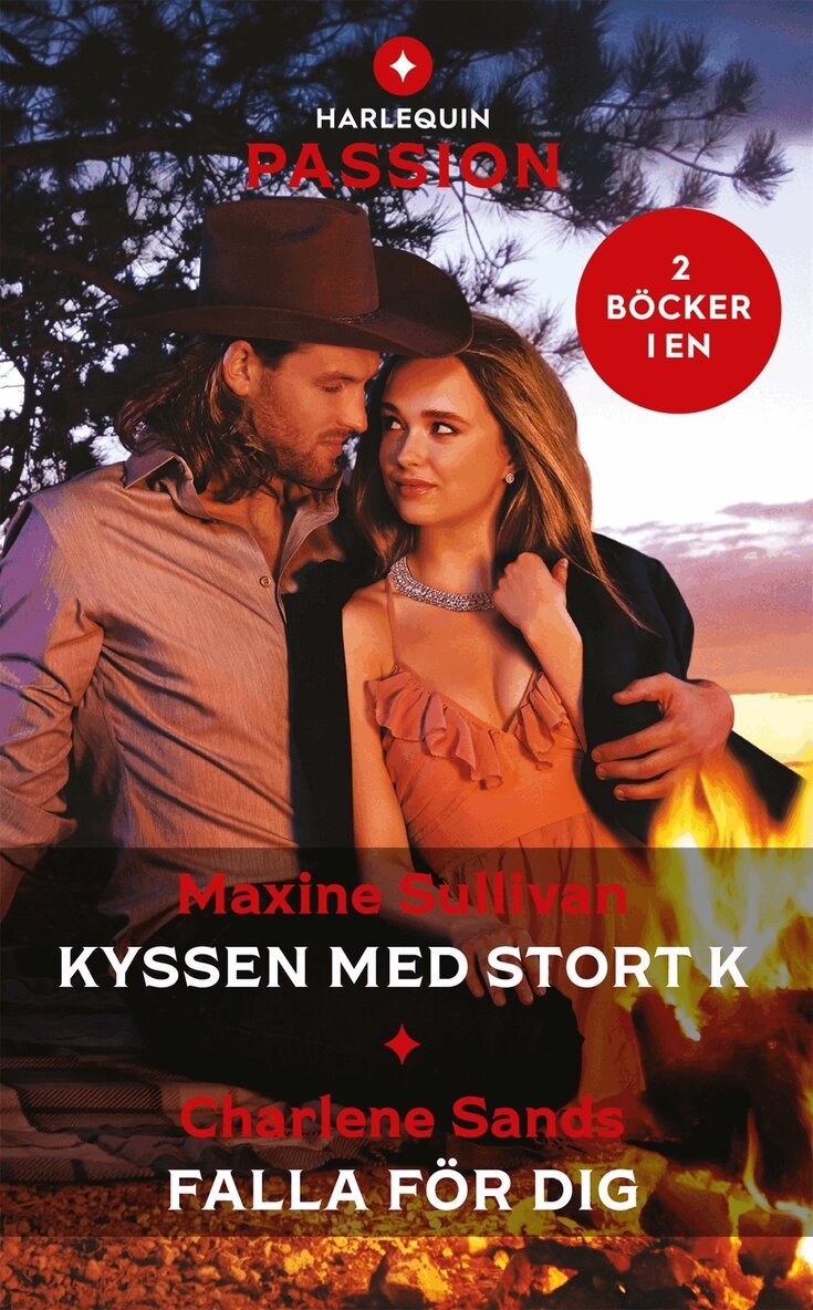 Charlene Sands, Maxine Sullivan - Kyssen med stort K / Falla för dig, E-bok