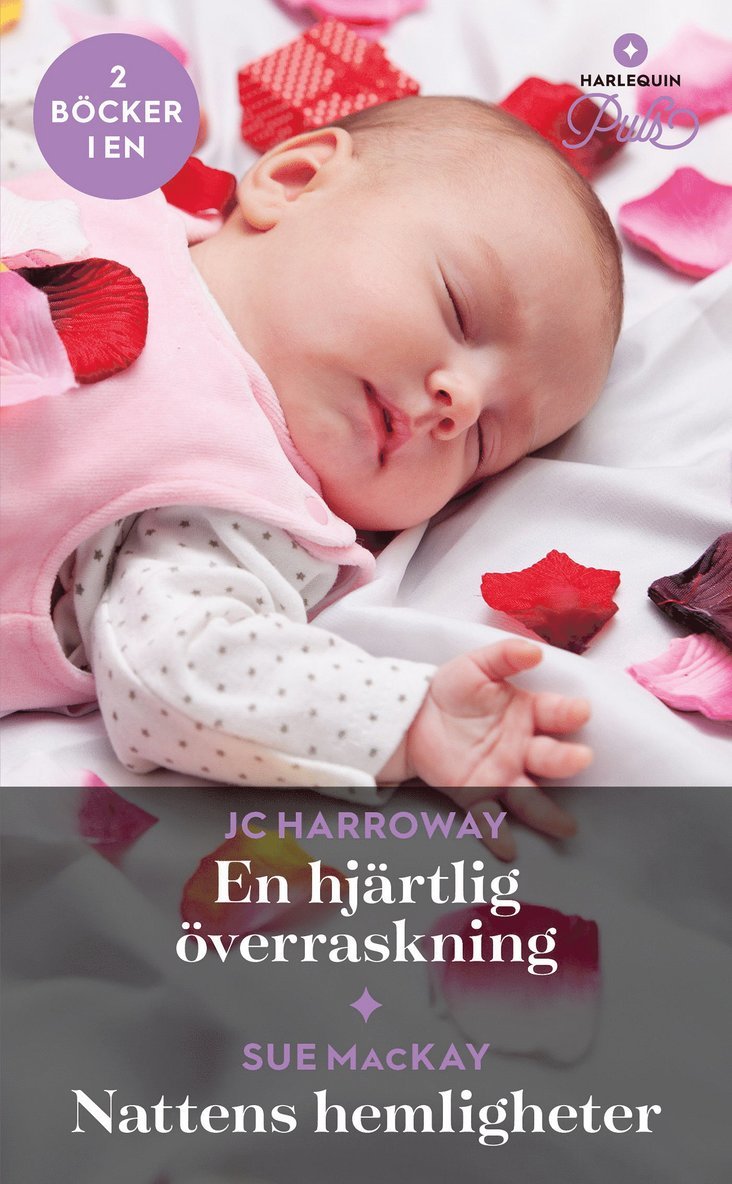 Sue MacKay, JC Harroway - En hjärtlig överraskning / Nattens hemligheter, E-bok
