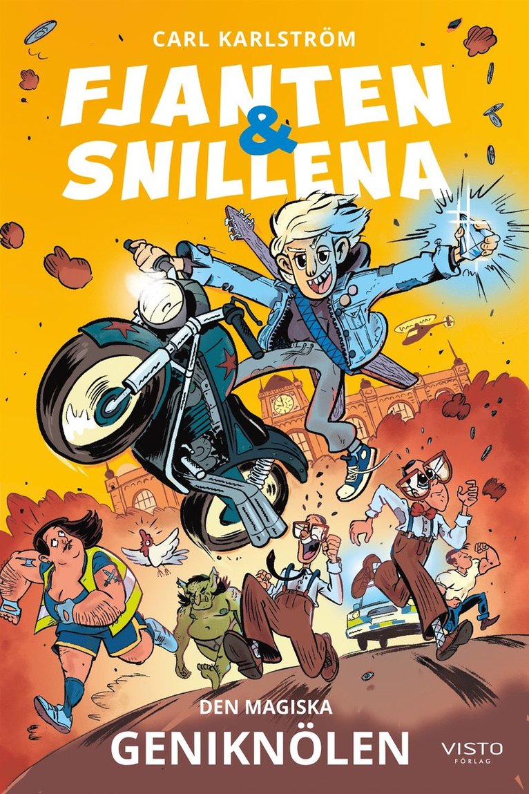 Carl Karlström - Fjanten & snillena : Den magiska geniknölen, E-bok