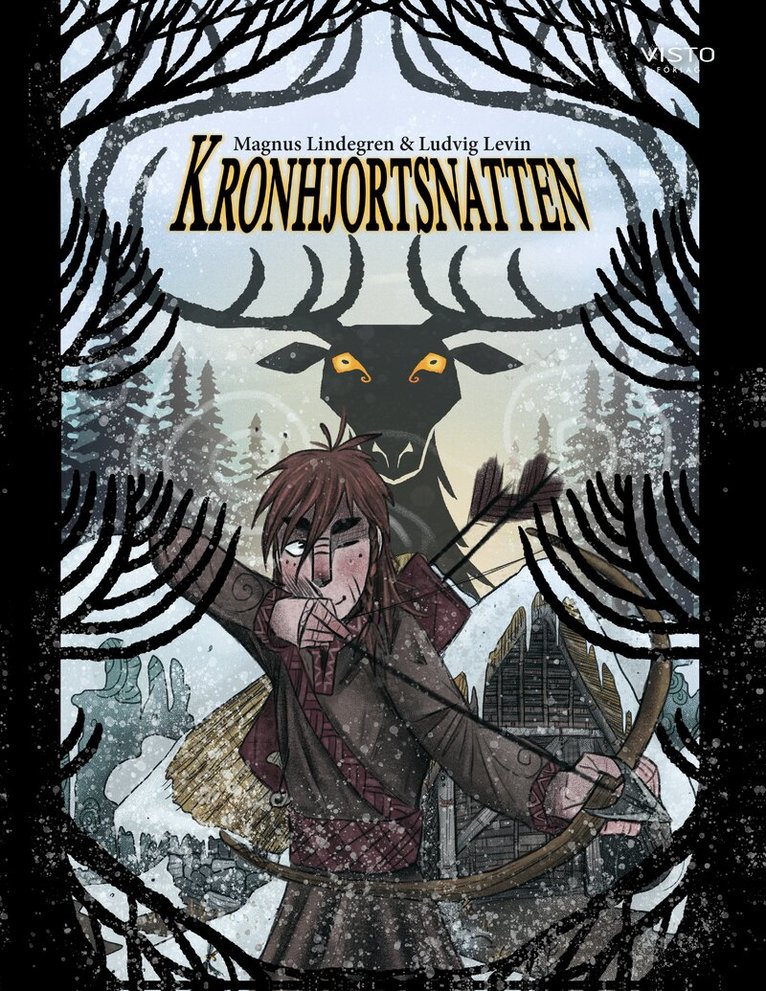 Magnus Lindegren - Kronhjortsnatten, Inbunden