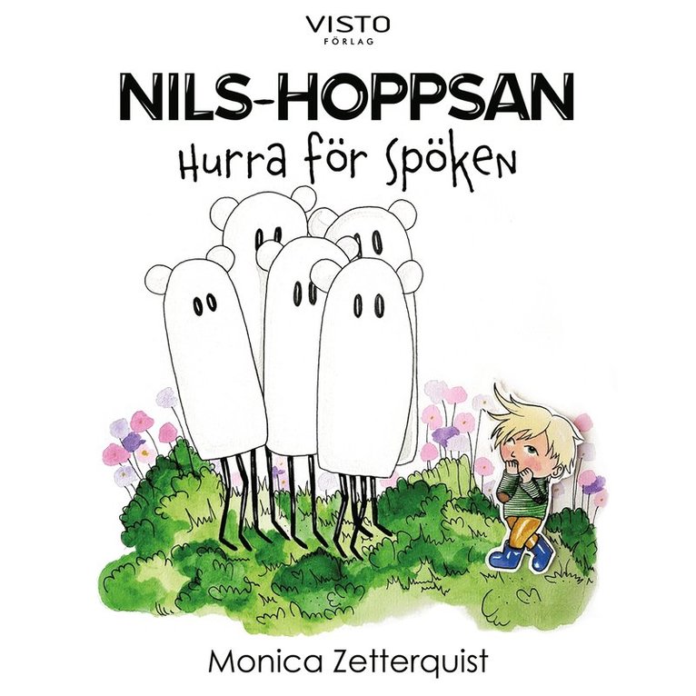 Monica Zetterquist - Nils-Hoppsan : Hurra för spöken, Ljudbok