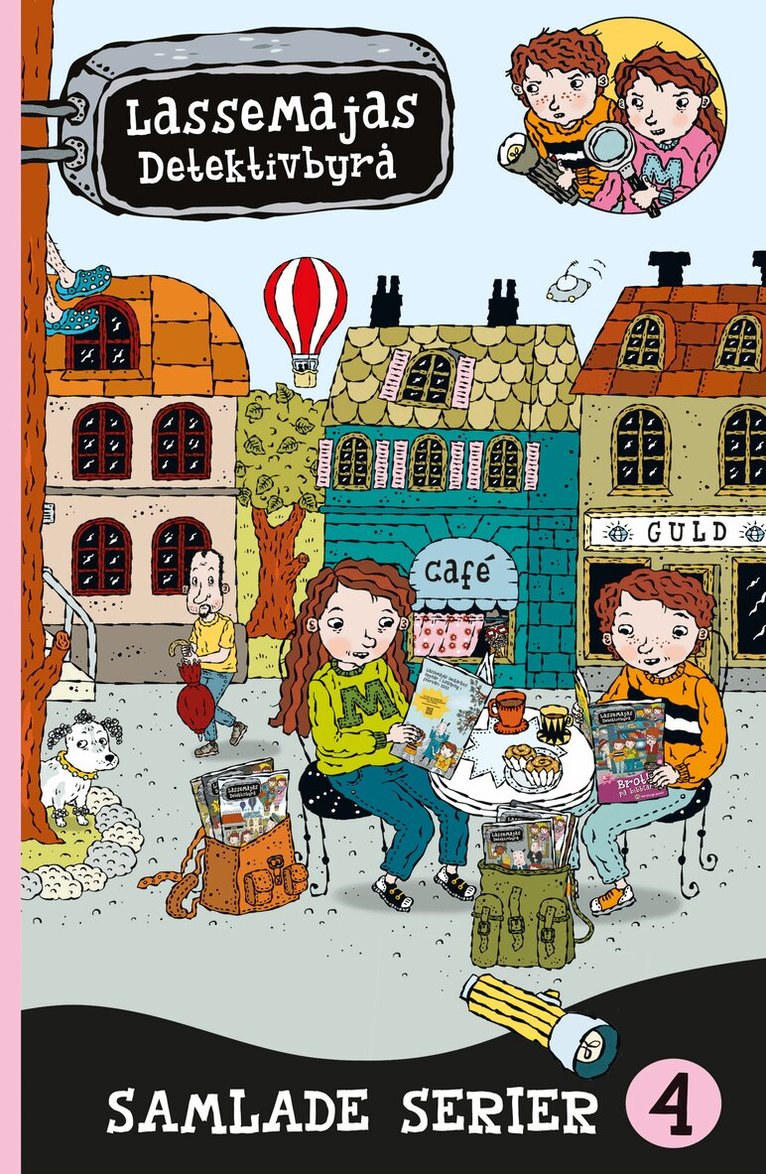 Susanne Adolfsson, Thure Gunnarsson - LasseMajas Detektivbyrå. Samlade serier 4, Häftad