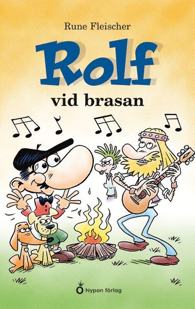 Rune Fleischer Rolf vid brasan