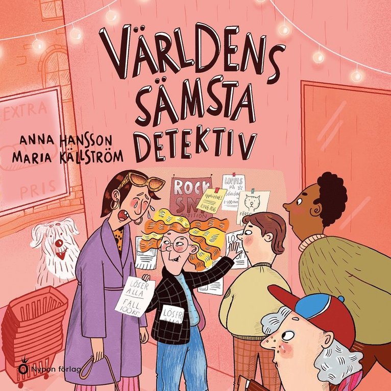 Anna Hansson - Världens sämsta detektiv, Ljudbok