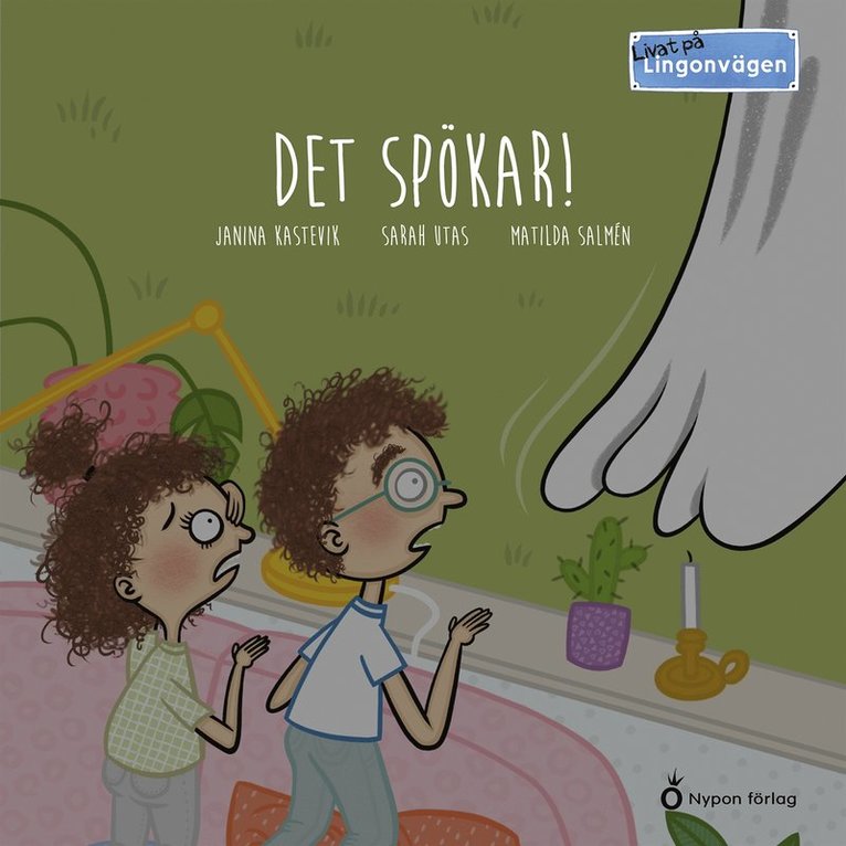 Janina Kastevik, Sarah Utas - Livat på Lingonvägen - Det spökar!, Ljudbok