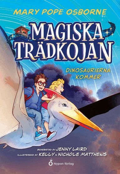 Mary Pope Osborne - Dinosaurierna kommer, Kartonnage
