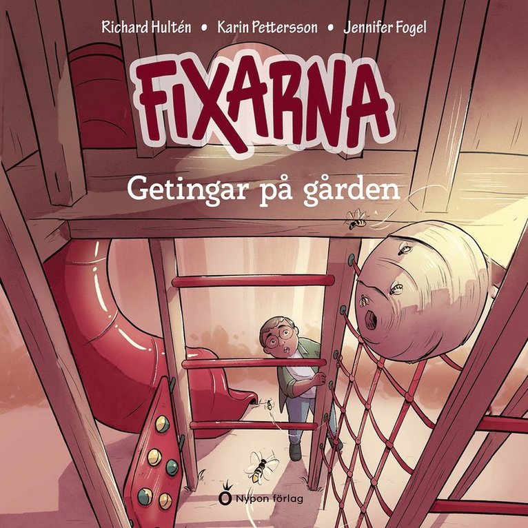 Karin Pettersson, Jennifer Fogel, Richard Hultén - Fixarna - Getingar på gården, Ljudbok