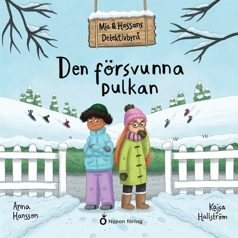 Anna Hansson - Den försvunna pulkan, Ljudbok