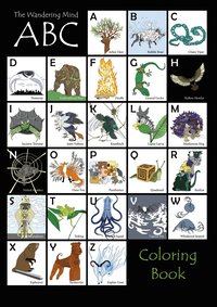 The Wandering Mind ABC: Coloring book
