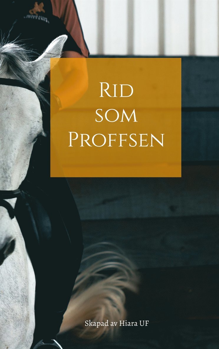 Hilma Aldén, Klara Ahlström - Rid som Proffsen, E-bok