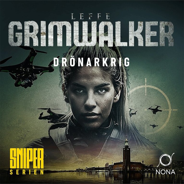 Leffe Grimwalker - Drönarkrig, Ljudbok