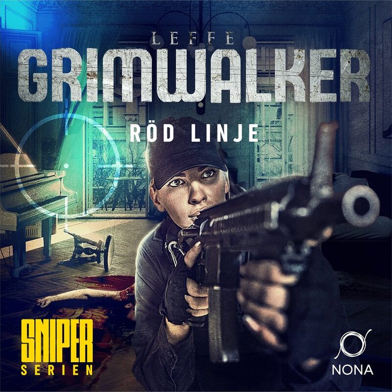 Leffe Grimwalker - Röd linje, Ljudbok